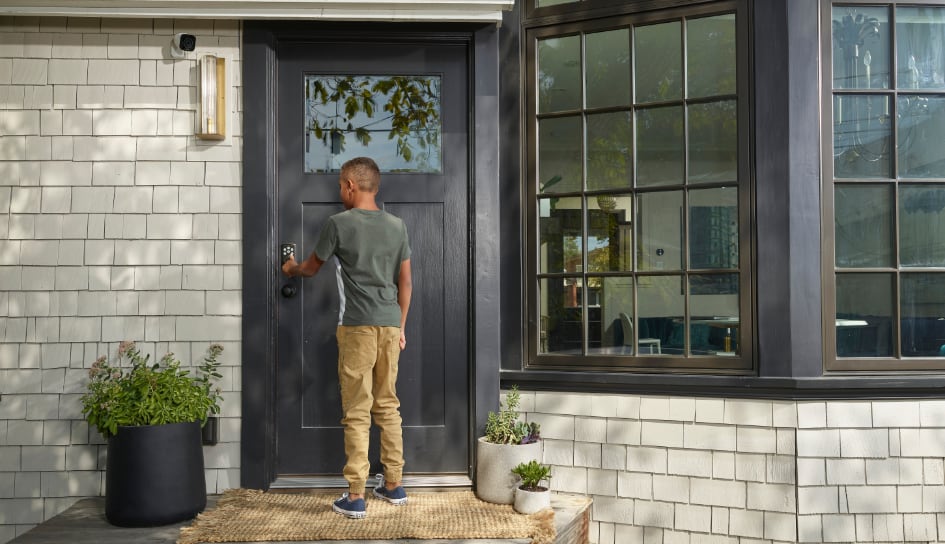 Vivint Smart Lock on home in Lynchburg